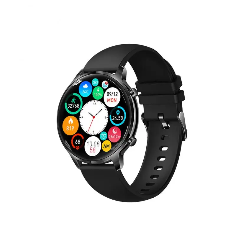 

T18 Smartwatch Ladies Full touch Screen Fitness Watch Call IP67 Waterproof For Android iOS Smart watch Female