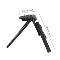 2pc Folding Tripod Universal Portable Travel Tripods Mini Desktop Folding Tripod for Canon Nikon DV Camcorder Mobile Photography - Image 6