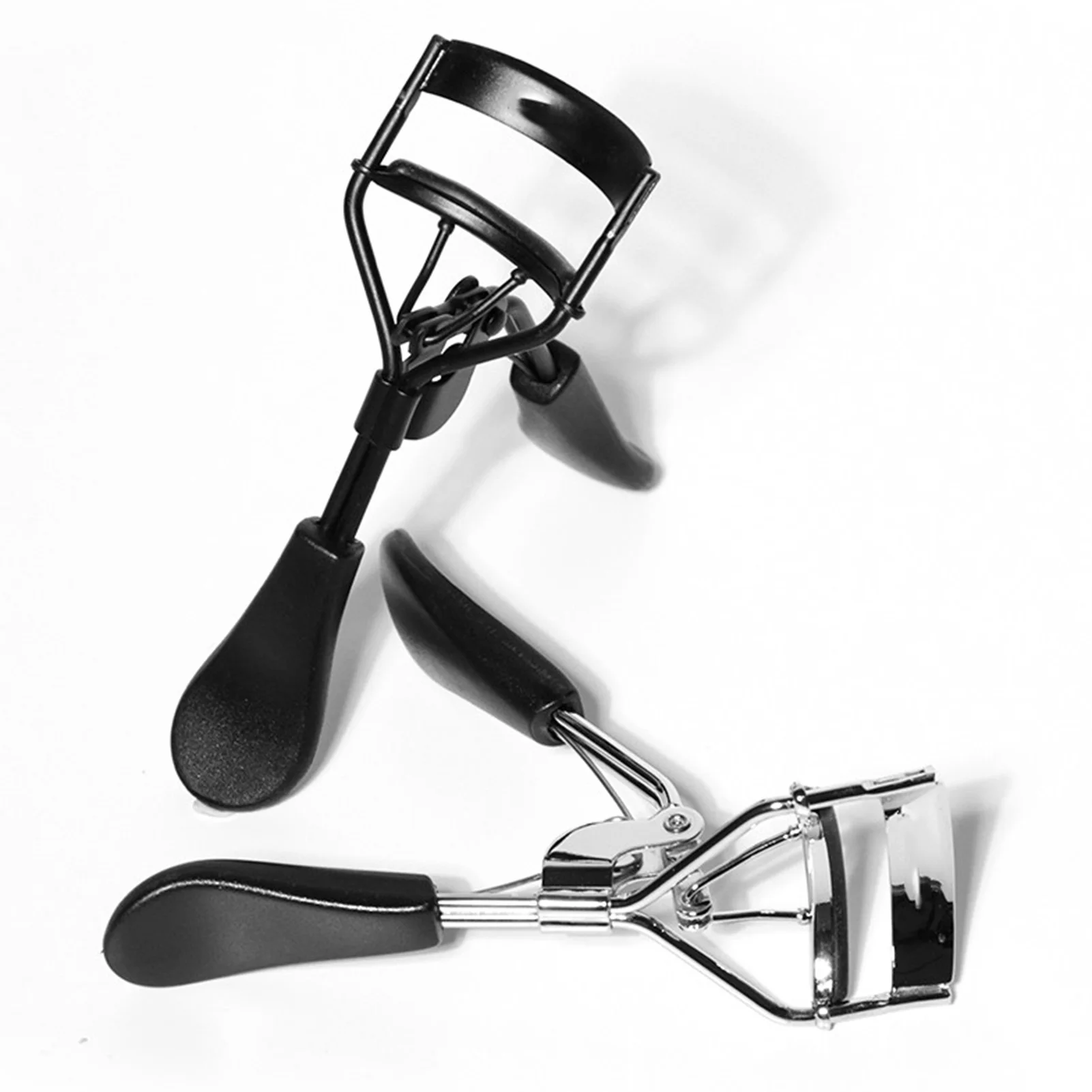 

2pcs Stainless Steel Eyelash Curler Eyelash Curler with Comfort Grip for Women and Girls Cosmetic Supplies EIG88