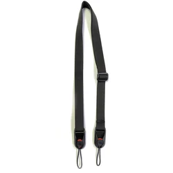 Universal Adjustable SLR Camera Shoulder Strap with Dual Connection Clips (Black)