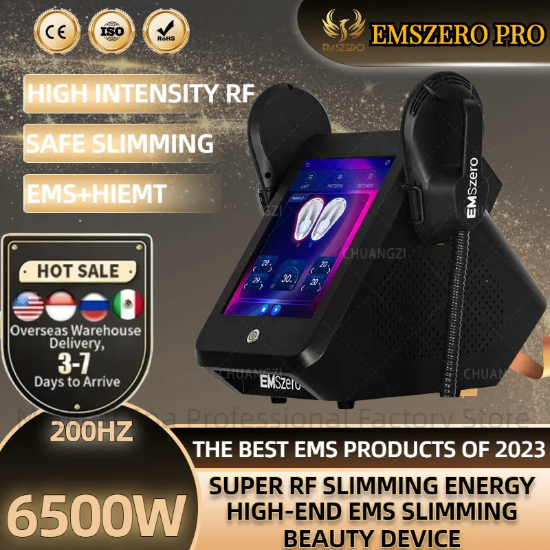 2024 Emszero 6500w Portable NEO Professional Electromagnetic Stimulation Fitness Equipment Nova Rf Muscle EMS Hiemt термопринтер mercury equipment tlp100 terra nova 1026903