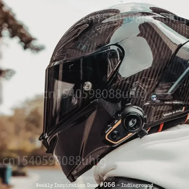 Carbon Fiber Motorcycle Helmet