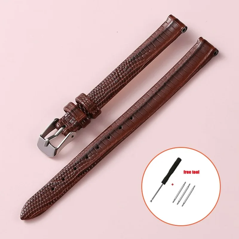 Premium Slim Leather Watch Band – Soft, Sporty, and Universal Fit