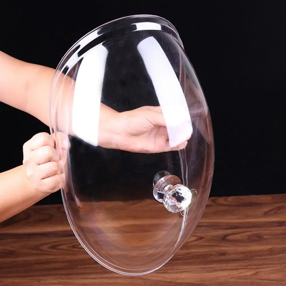 Dust-proof Transparent Food Cover PC Kitchen Tool Kitchen Tools Clear Dome Guard Cover Food Plate Dish Dessert Cake Pastry Prote