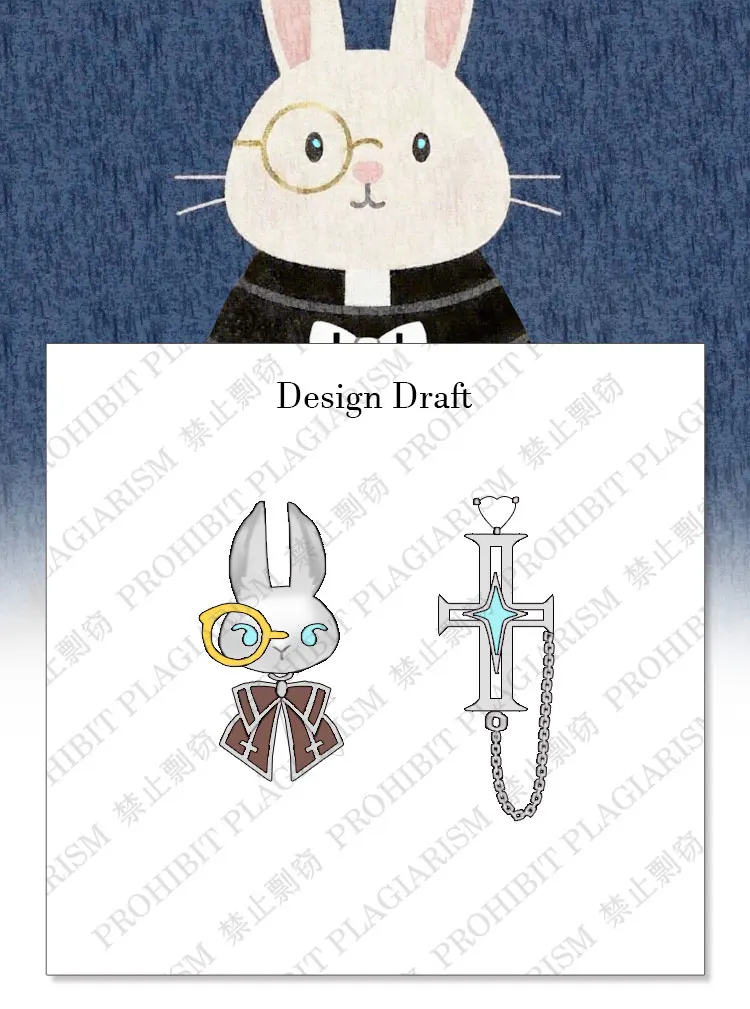 Moon Rabbit Asymmetrical Ear Cuffs 8 Moon Rabbit Asymmetrical Ear Cuffs S7de60c92d6eb4de98d145aef15bb2d9eq