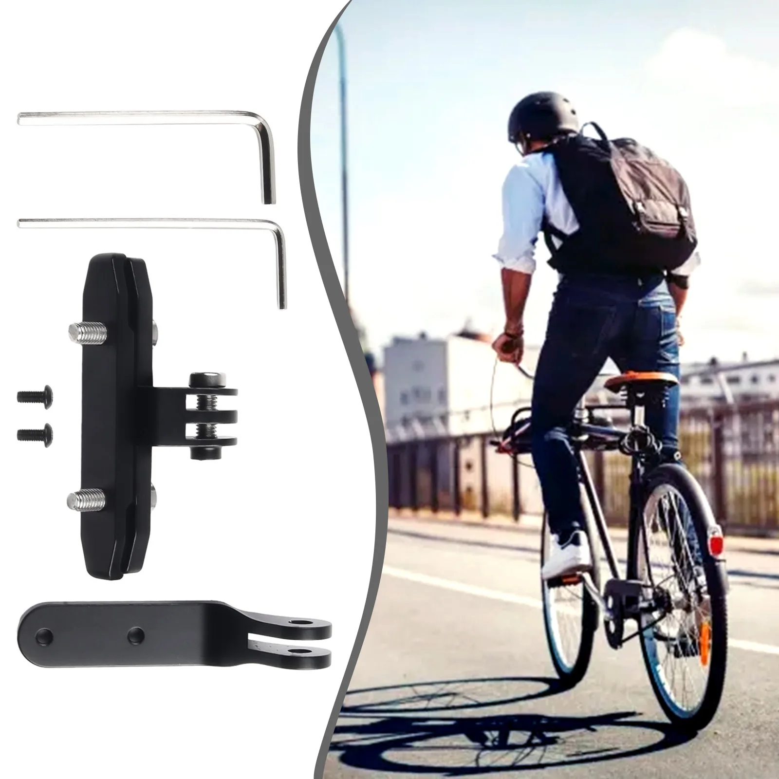 

1 комплект, кронштейн для крепления на седло велосипеда