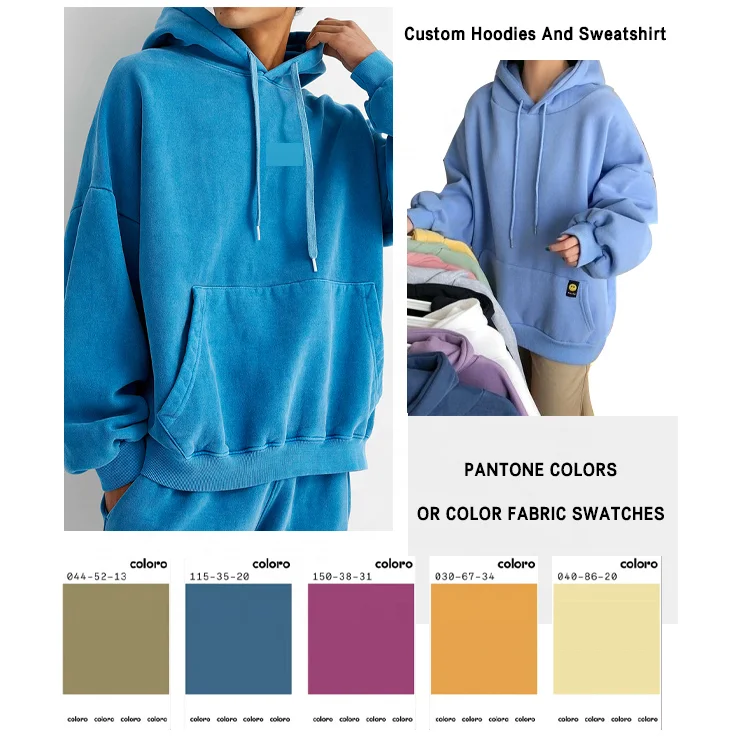 Summer custom oversized plain cotton blank hoodies men's pullover unisex bulk plus size men's hoodies and sweatshirts