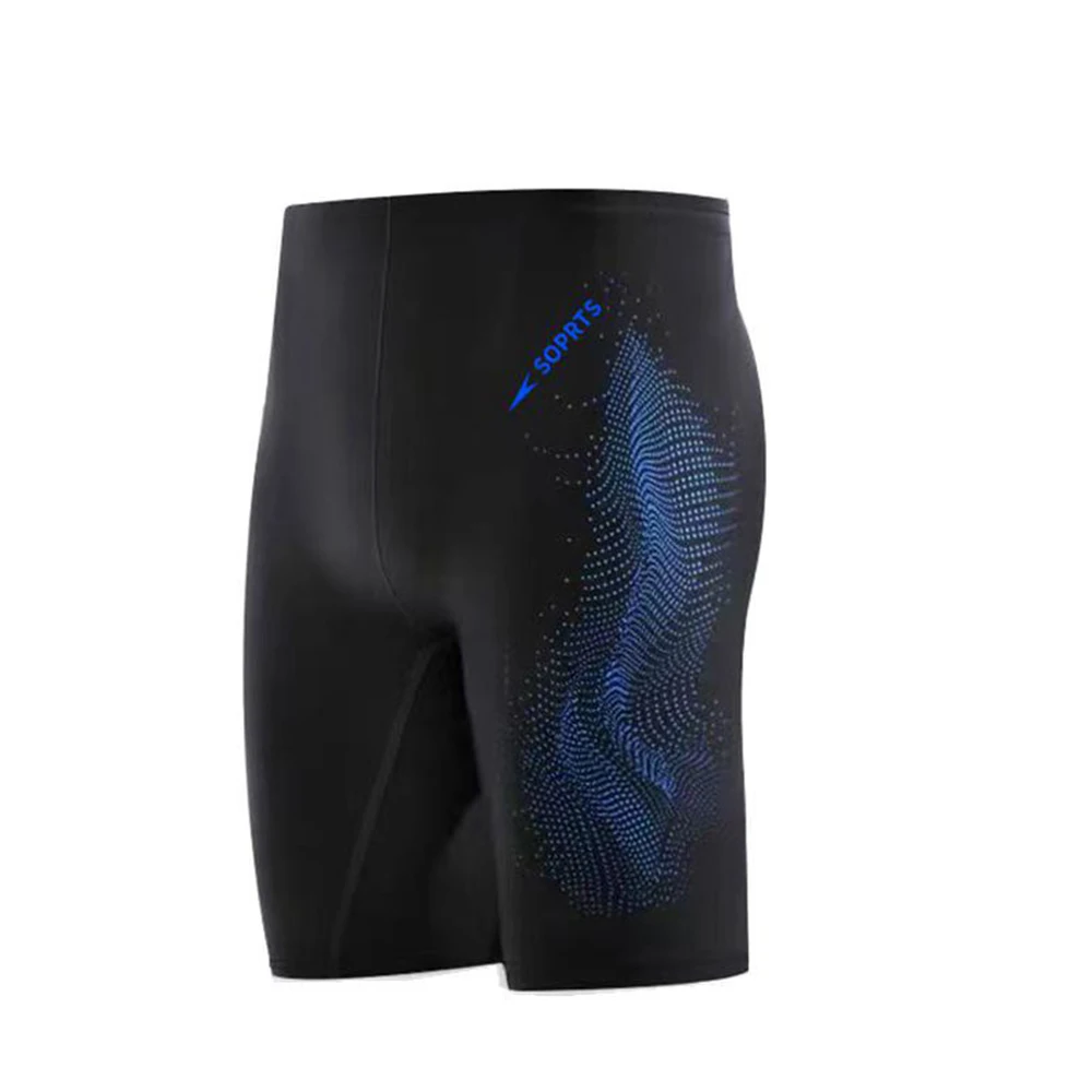 Fashion Male Five Points Swimming Pants Men Mid-Length Swimming Trunks Boy Jammers Sports Surf Shorts Beach Wear For Man swim trunks swim shorts men swimsuit