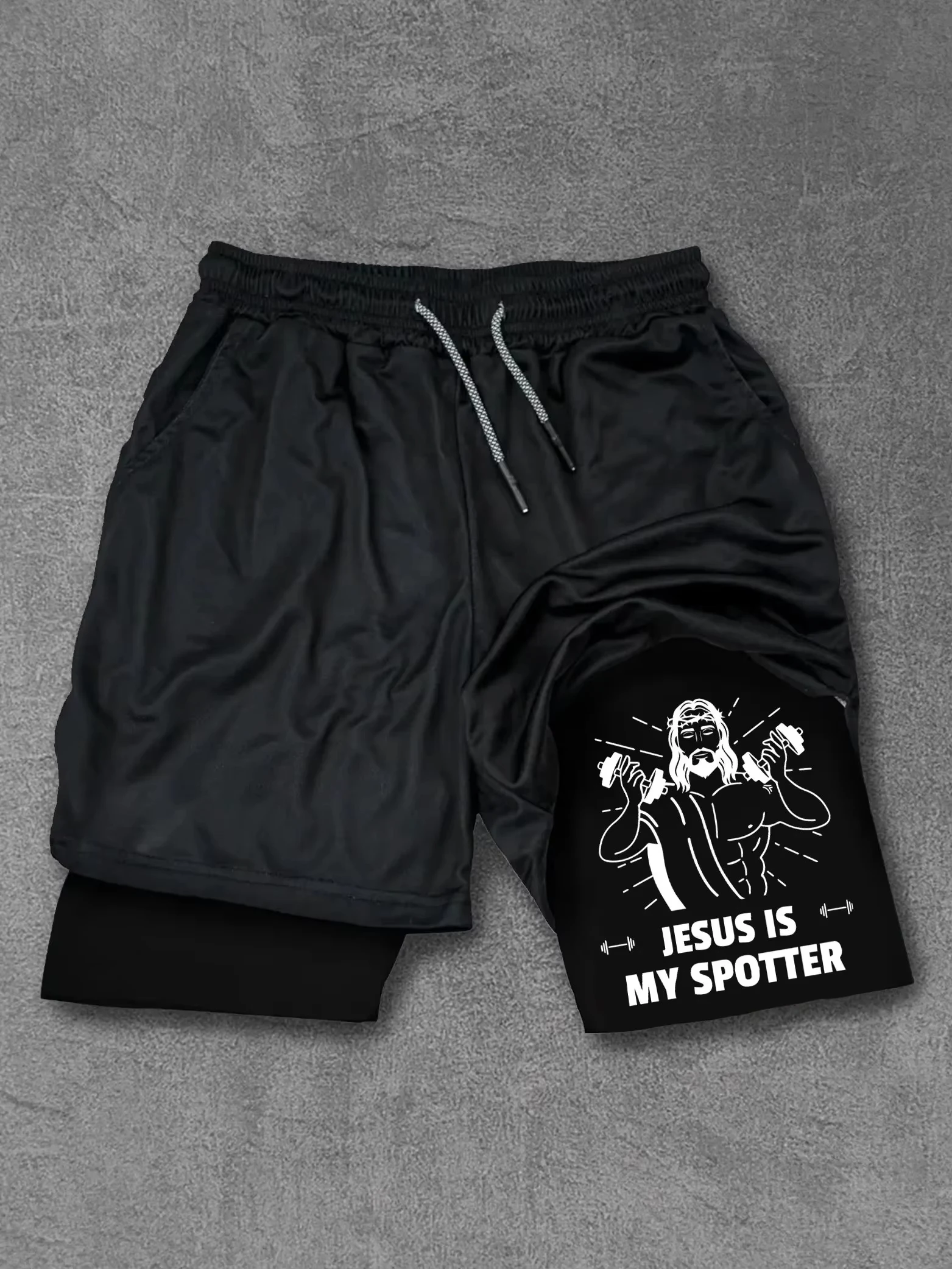 Men's Performance Breathable Gym and Training Shorts