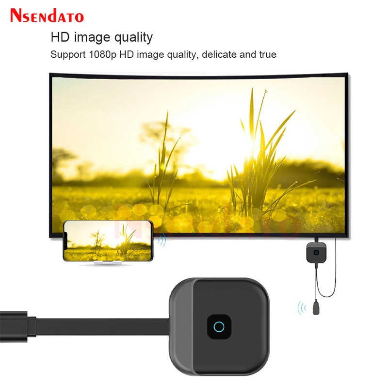 Mirascreen G59 5G 2.4G 4K 1080P Wireless HDMI-compatible TV Stick Dongle For Miracast Airplay TV Receiver Wifi Mirroring Screen