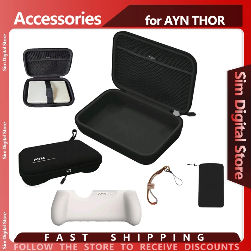 Borsa Ufficiale AYN THOR per Console Portatile THOR Flip, Custodia Protettiva e Borsa da Trasporto per Accessori AYN THOR, Regali