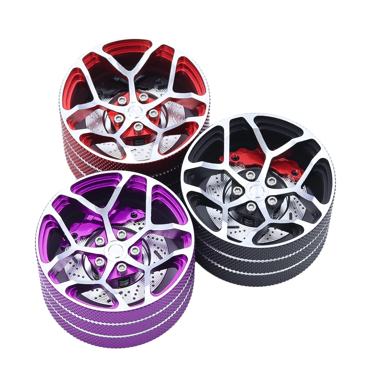 Volante con telecomando in alluminio per trasmettore RC TQI Flysky Noble NB4 X6 X4 SANWA MT44 Futaba 7PX 4PX RC4GS  26