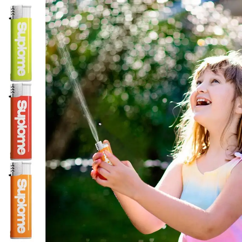 Prank Toy Water Lighters Shaped Toy Water Squirt Practical Joke Lighters For Kids Adult Gift prank toys water gun