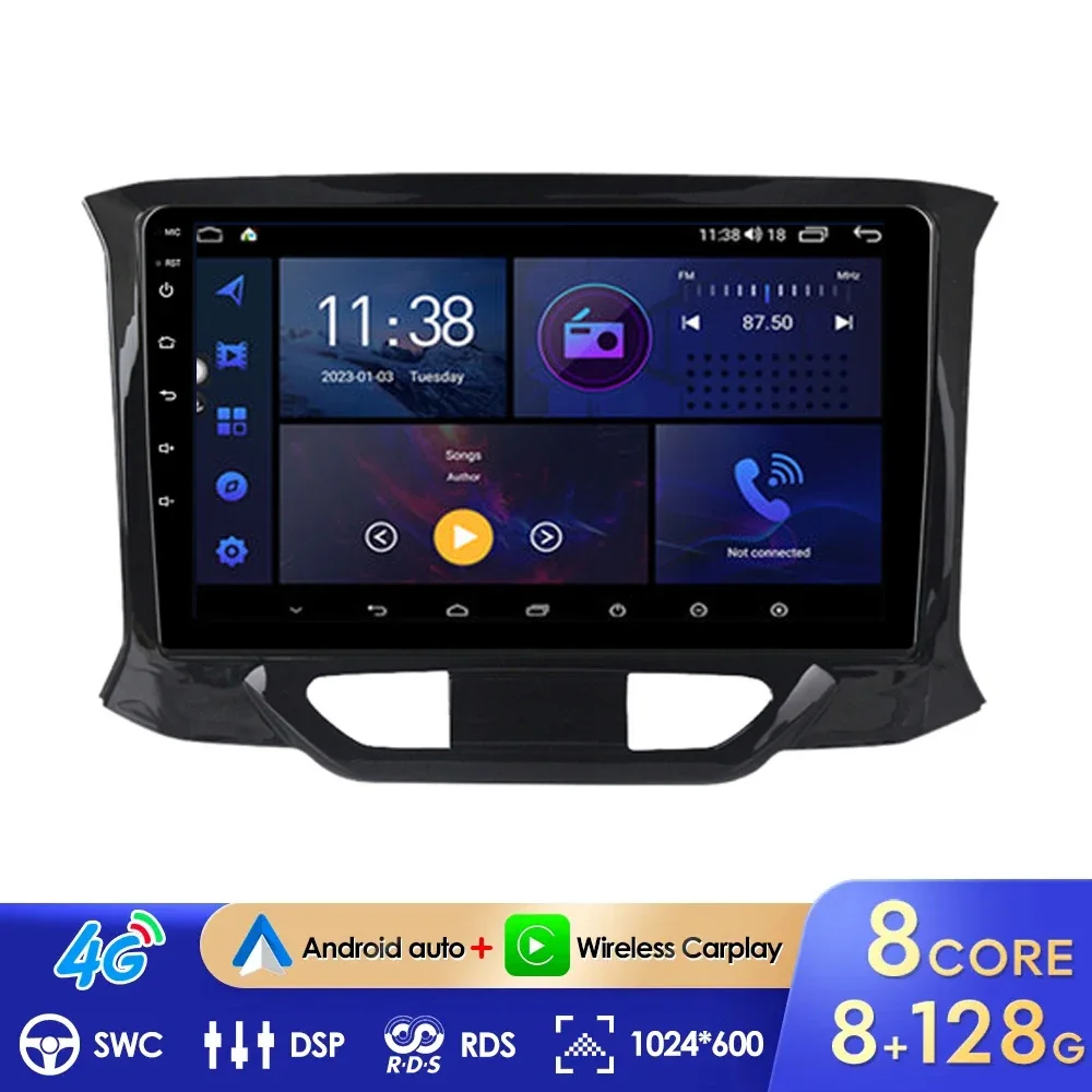 

For LADA Xray X ray 2015-2019 Car Radio Multimedia Video Player Navigation GPS Android 13 No 2din 2 din dvd wireless Carplay DSP