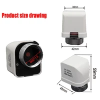 4 สาย AC230V ปกติปิดตัวกระตุ้นความร้อน (โซนวาล์ว) สําหรับน้ําหมุนเวียน/เอทิลีนไกลคอล PEX รังสีชั้น manifold 4