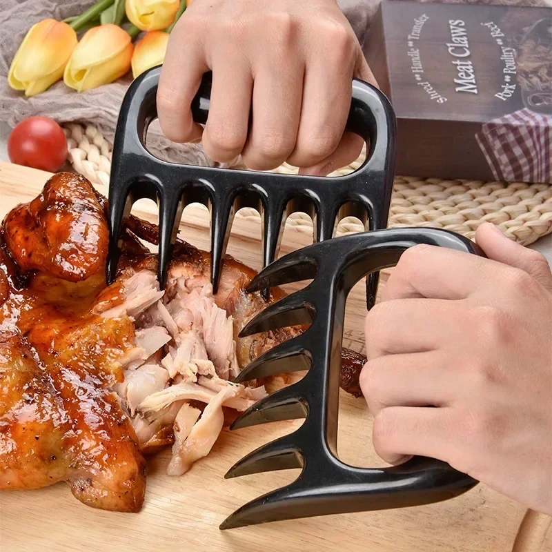 Description Picture 3 of item1/2pcs BBQ Accessories Meat Shredder Strong Pulled Pork Puller BBQ Fork Bear Claw Fruit Vegetable Slicer Cutters Cooking Tools
