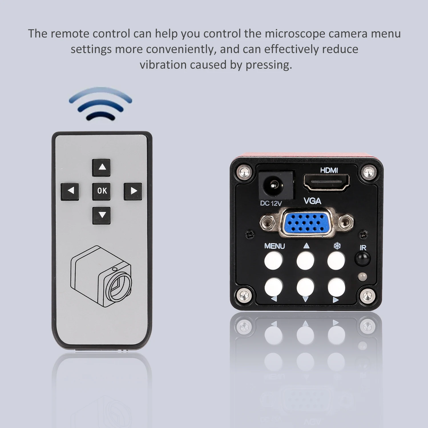 YIZHAN FUll HD HDMI Digital Cameras Microscope Tools 13MP VGA Microscopio Camera For Electronics Soldering 1080P 60PFS Remote 2
