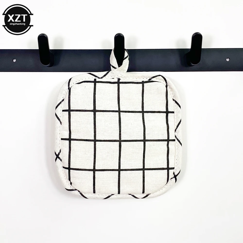 Kitchen Potholders Pad and Stove Oven Gloves Set Mitts Heat Resistant Thermal Anti-heat Take Hot Pot Cooking Baking Gloves silicone oven mitts,kitchen gloves,silicone oven gloves,cotton pot holders