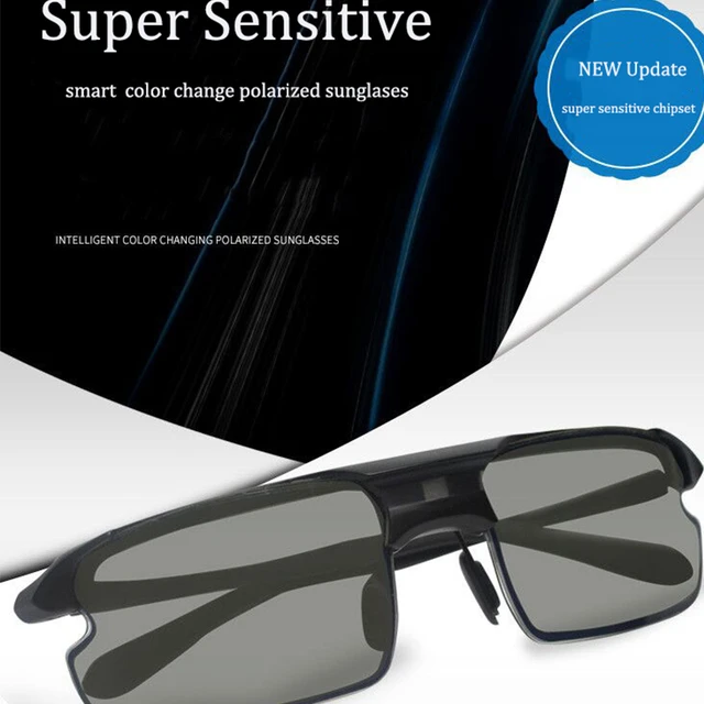 2022 0.1s ذكي اللون تغيير جديد النظارات الشمسية الرجال نظارة بعدسات مستقطبة  نظارات رياضية لركوب الدراجات الهوائية نظارات ذكية النساء نظارات - AliExpress