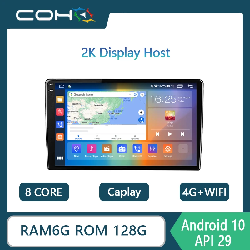 For 2k 2000*1200 Resolution Car Navigation For Dsp Car Radio Gps