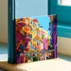 1pc Beautiful Architecture Coloring Book 24 pages Kill Time Graffiti Painting Drawing Adult Picture Book 2