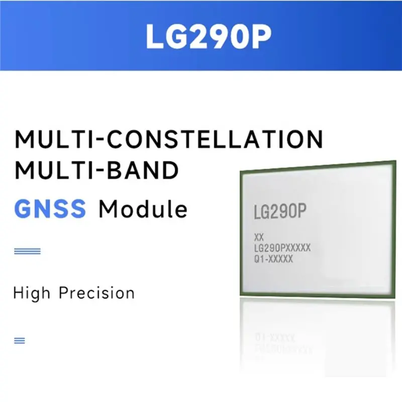 ABNR LG290P LG290P03AAMD 고정밀 RTK 포지셔닝 모듈 L1 L2& L5 멀티-GNSS 모듈 (Quectel 제작)