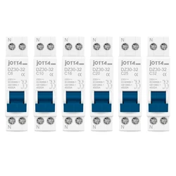 JOTTA Compact Din Rail Miniature Circuit Breaker, 6A - 32A Range, Household Air Switch - 16A