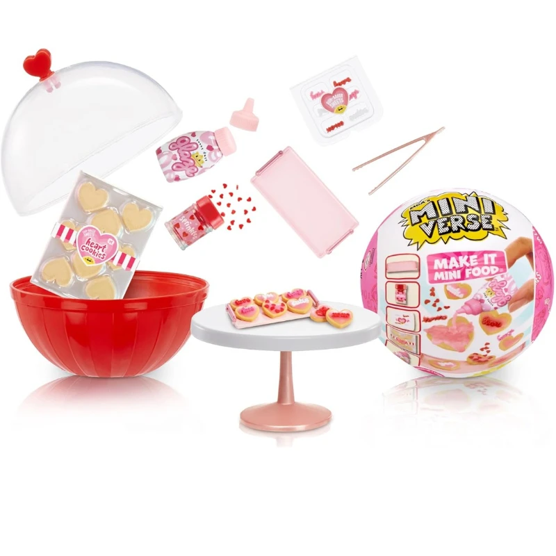 

Мини DIY Verse Make It Mini влюбленные серии, мини коллекционные предметы, полимерная игра, кухонная Реплика, набор игрушек с едой, подарки для девочек