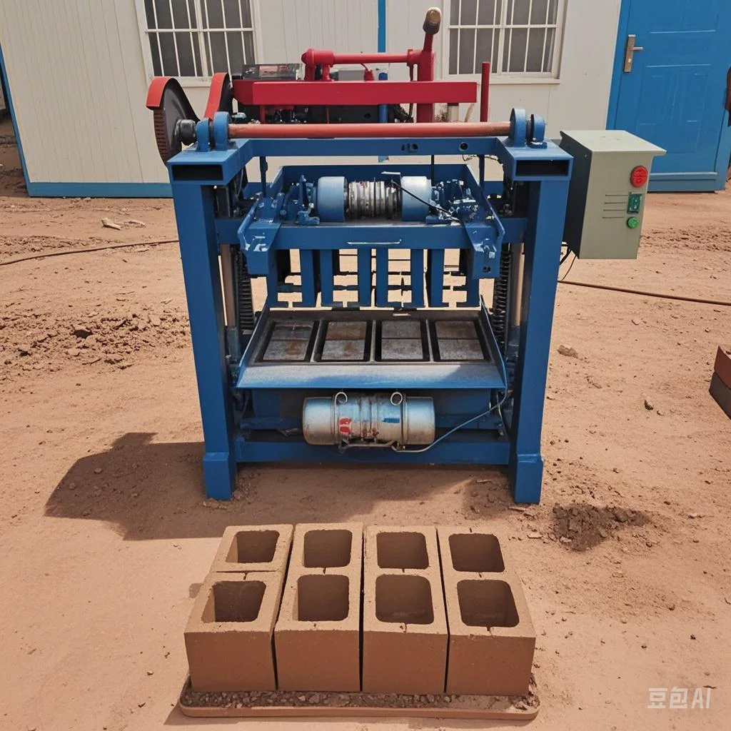Small Manual Brick Machine Rural Self Building Brick Equipment ...