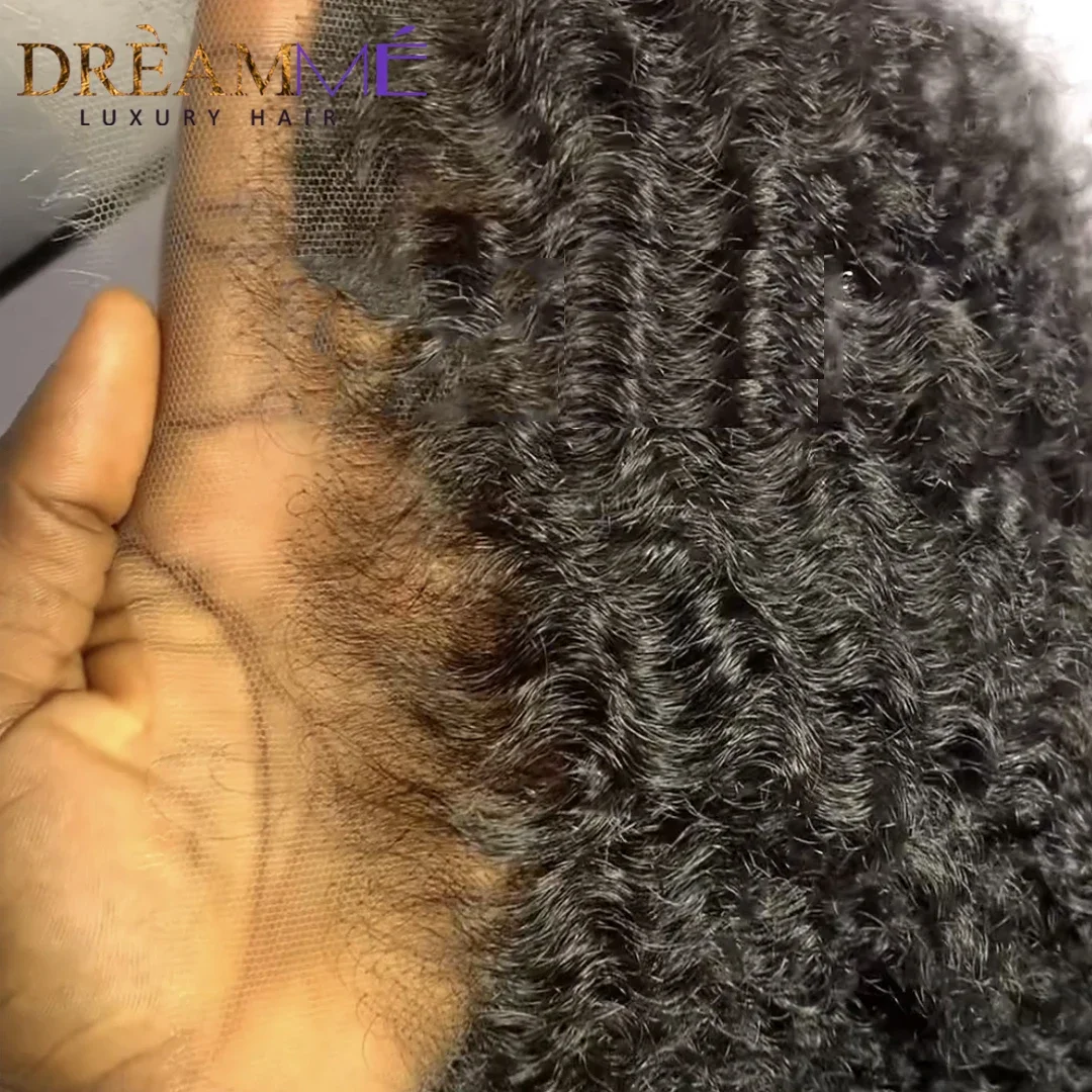 Kinky Curly HD Lace Frontal Only 13x4 13x6 5x5 6x6 Real HD Closure Human Hair Melt Skins Remy Hair human hair closure,human hair lace frontal