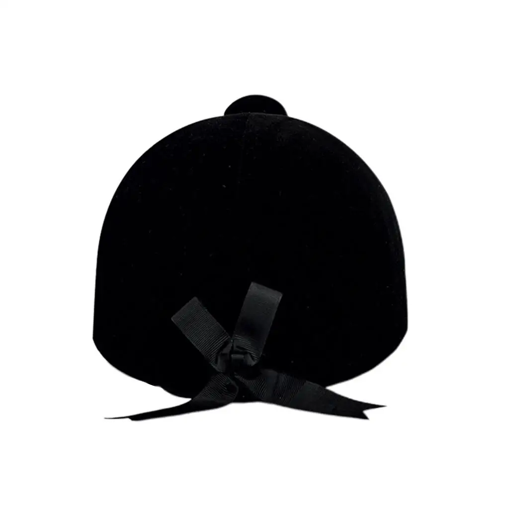 Velvet Horse Riding Safety Helmet Equestrian Sport Schooling Protective Head Gear Ventilated Equine Helmets for Youth Riders 4