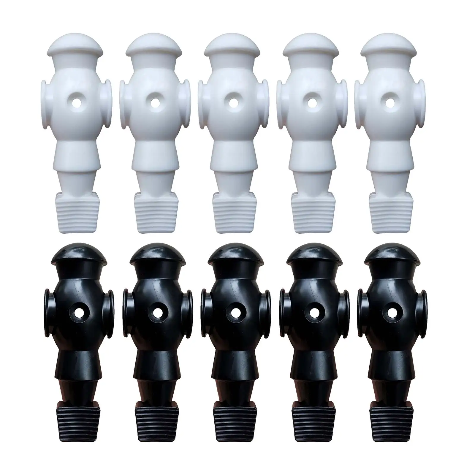 10x Men's Table Football, Replacement Foosball for Men, Resin Soccer Table, It's Foosball