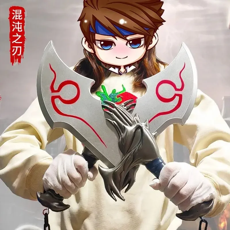 God of War Weapon Blades of Exile Kratos High Quality Pu Material Katana Sword Samurai Toy Weapons Anime Game Toys for Kids Gift