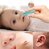Professional Baby Nasal Aspirator with Nose Cleaning Tweezers Set Syringe Nasal Irrigator with Tweezers for Newborn Infants Kids 3