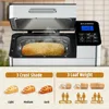 Bread Maker Machine Stainless Steel UL Certified, Nonstick Bread Pan, Homemade 2Lbs Breadmaker, Gluten-Free Setting 3