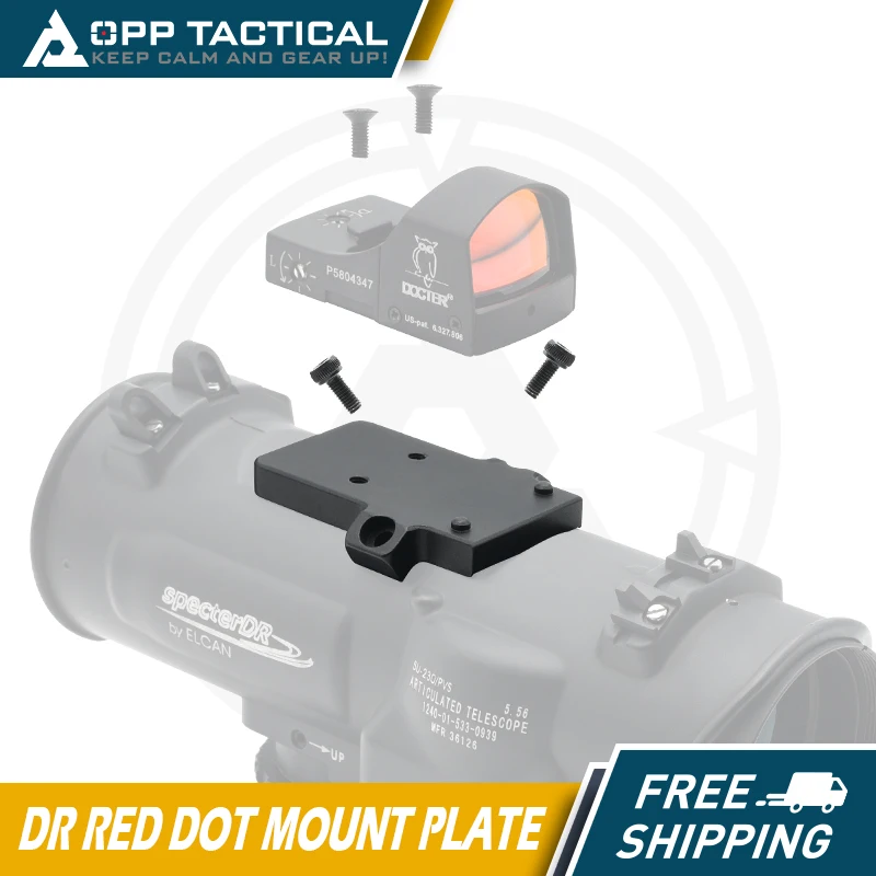 

RMR and DOC Type Mount Plate for DR 1-4x and 1.5-6x Riflescope and RMR and DOC Red Dot Sight