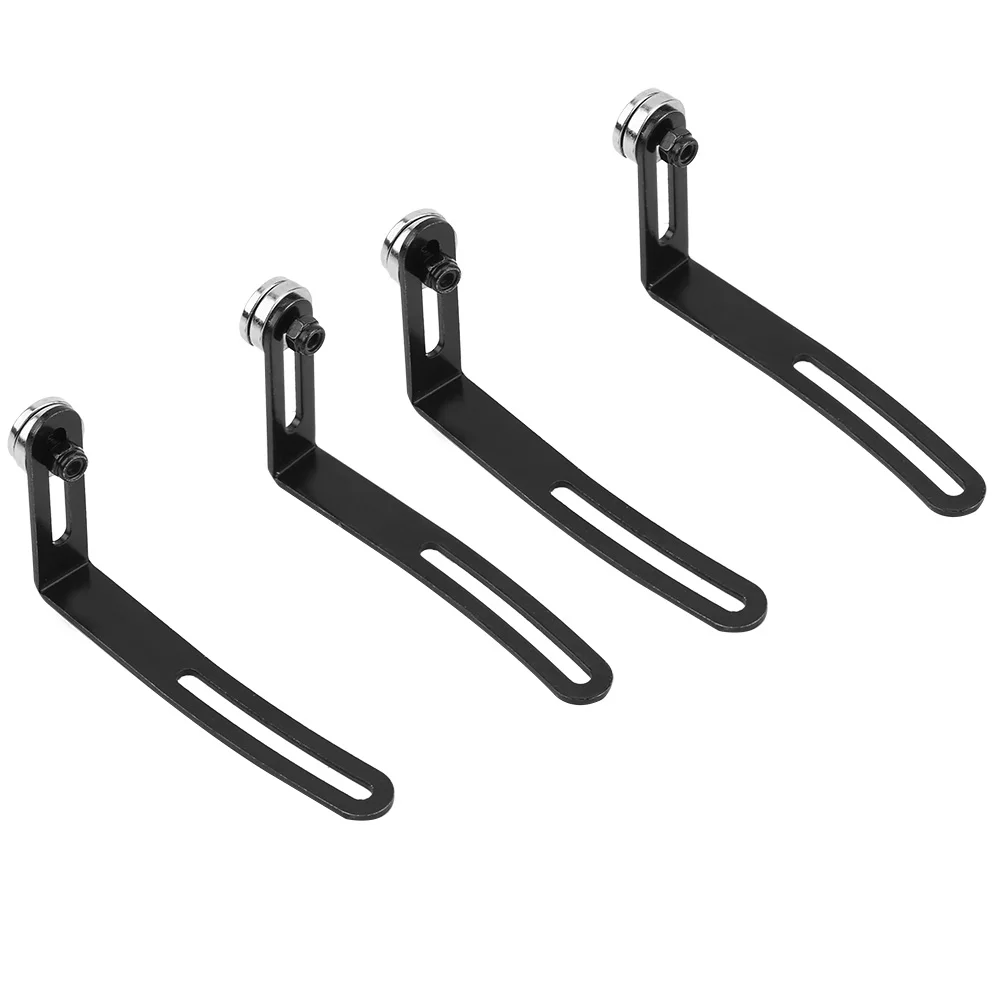 RC 메탈 L 브래킷 자동차 쉘 바디 마운트 L 브래킷 (자석 포함) Axial SCX10 1/10 스케일 RC 크롤러 바디 마운트 L 브래킷용