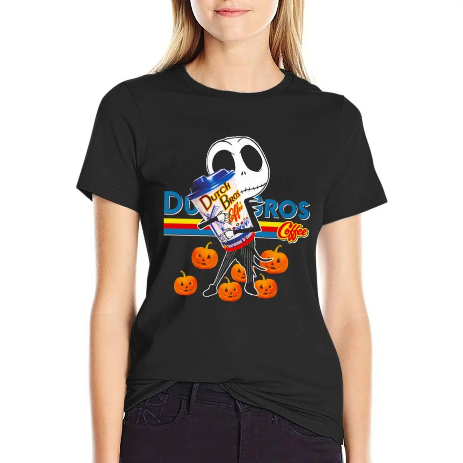 

Dutch Bros T-shirt summer clothes Blouse workout t shirts for Women