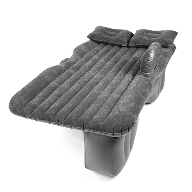 Inflatable air bed car sleeping mattress camping mattress inflatable camping mattress Car Travel Bed Automotive Air Inflatable Mattress Camping Sofa Rear Seat Rest Cushion Sleeping Pad Universal inflable coche