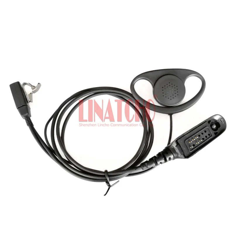 GP328 HT750 MTX900 MTX960 PRO7350 PTT Walkie Talkie D Shape Ear Hook Earphones Wired