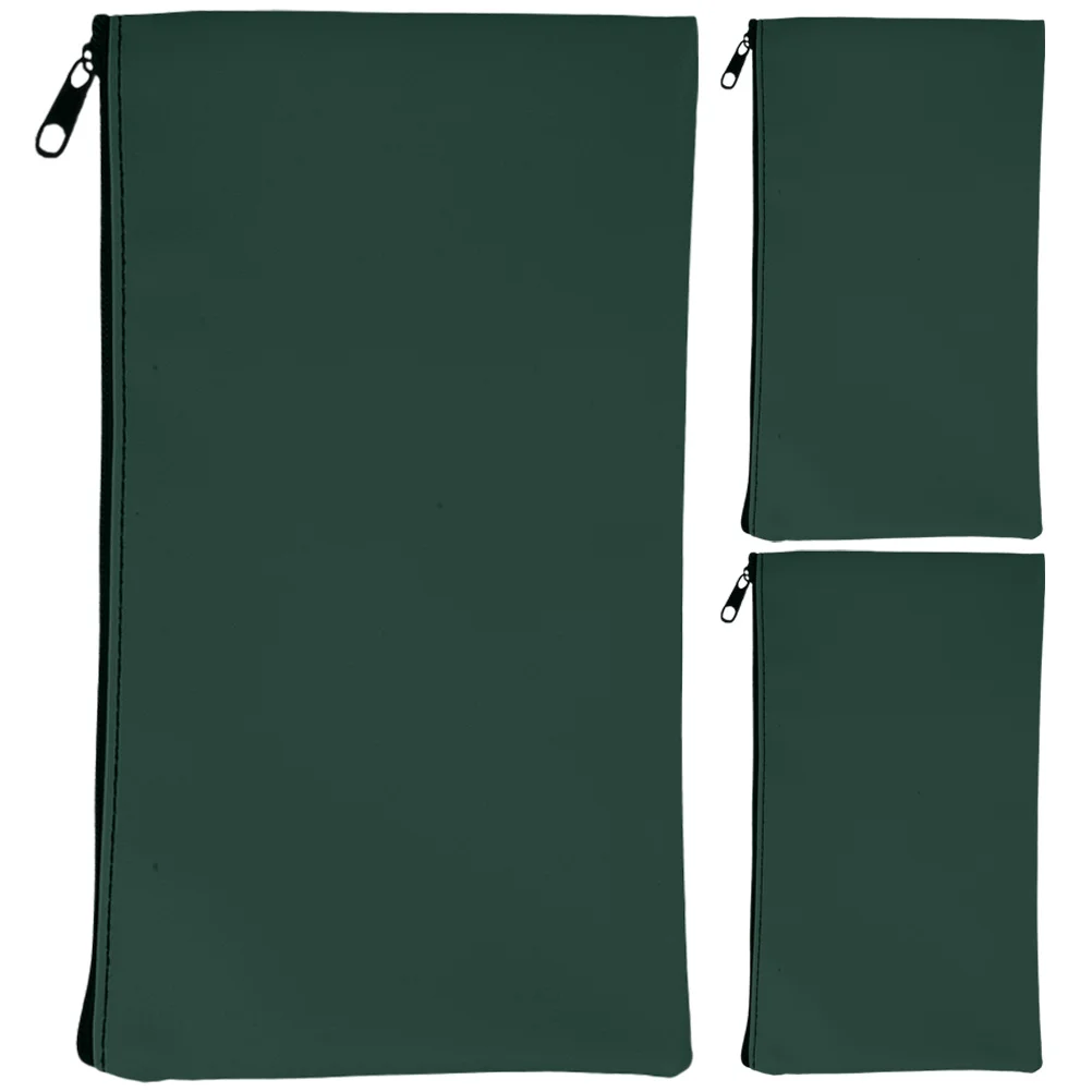 

3 Pcs Bill Bag Bags for Money Saving Envelopes Storage Wallet Organizer Cash Check