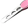 1Pc Women Trimming Eyebrow Clip Makeup Tools Stainless Steel Anti-slip  Handle Eyebrow Tweezers Flat Tip Brow Clips Beauty Tools 5