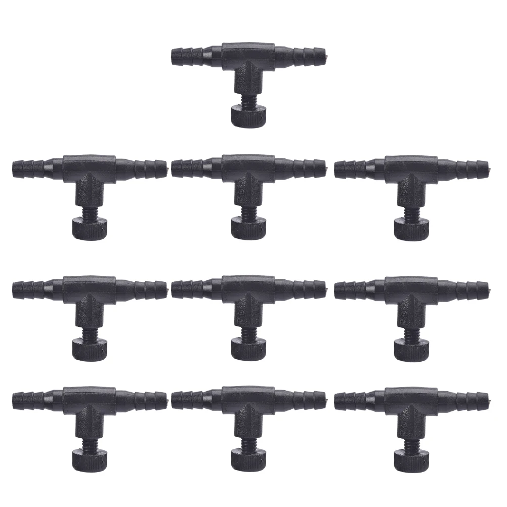 3/10pcs Fish Tank Air Line Flow Control Regulator Valve Aquarium Connector Pump Flow Pipe Valves Parts for 4/6mm Airline