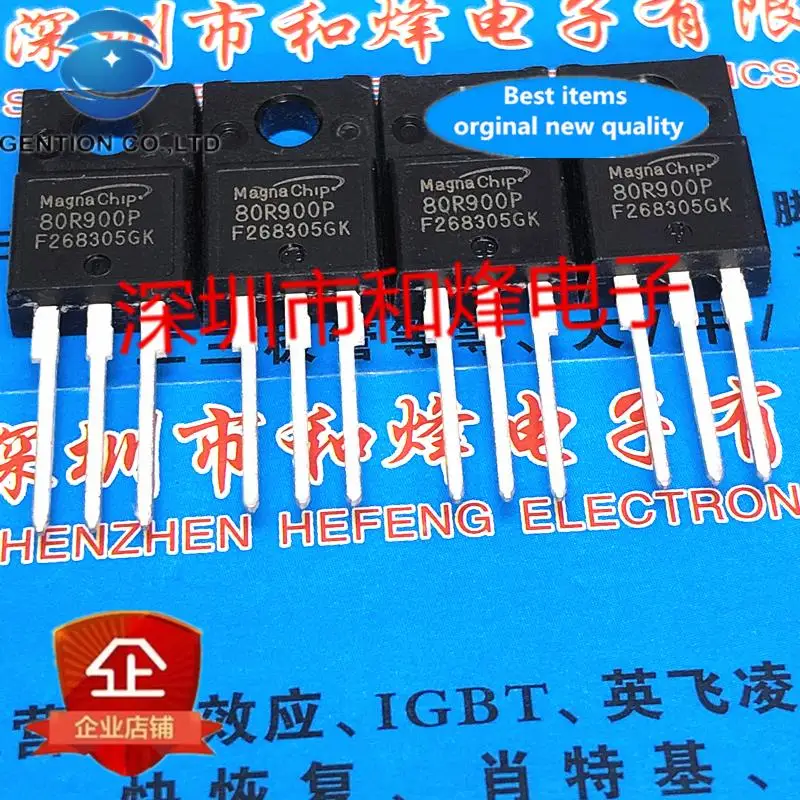 

10pcs 100% orginal new 80R900P MMF80R900PTH TO-220F 800V
