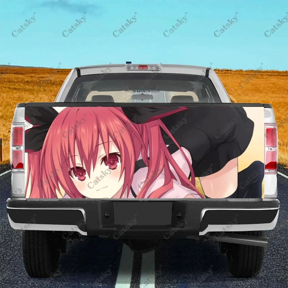 

Date A Live Wuhe Kotori Car Tail Trunk Protect Vinly Sticker Decal Car Hood Full Body Decoration Sticker for SUV Off-road Pickup