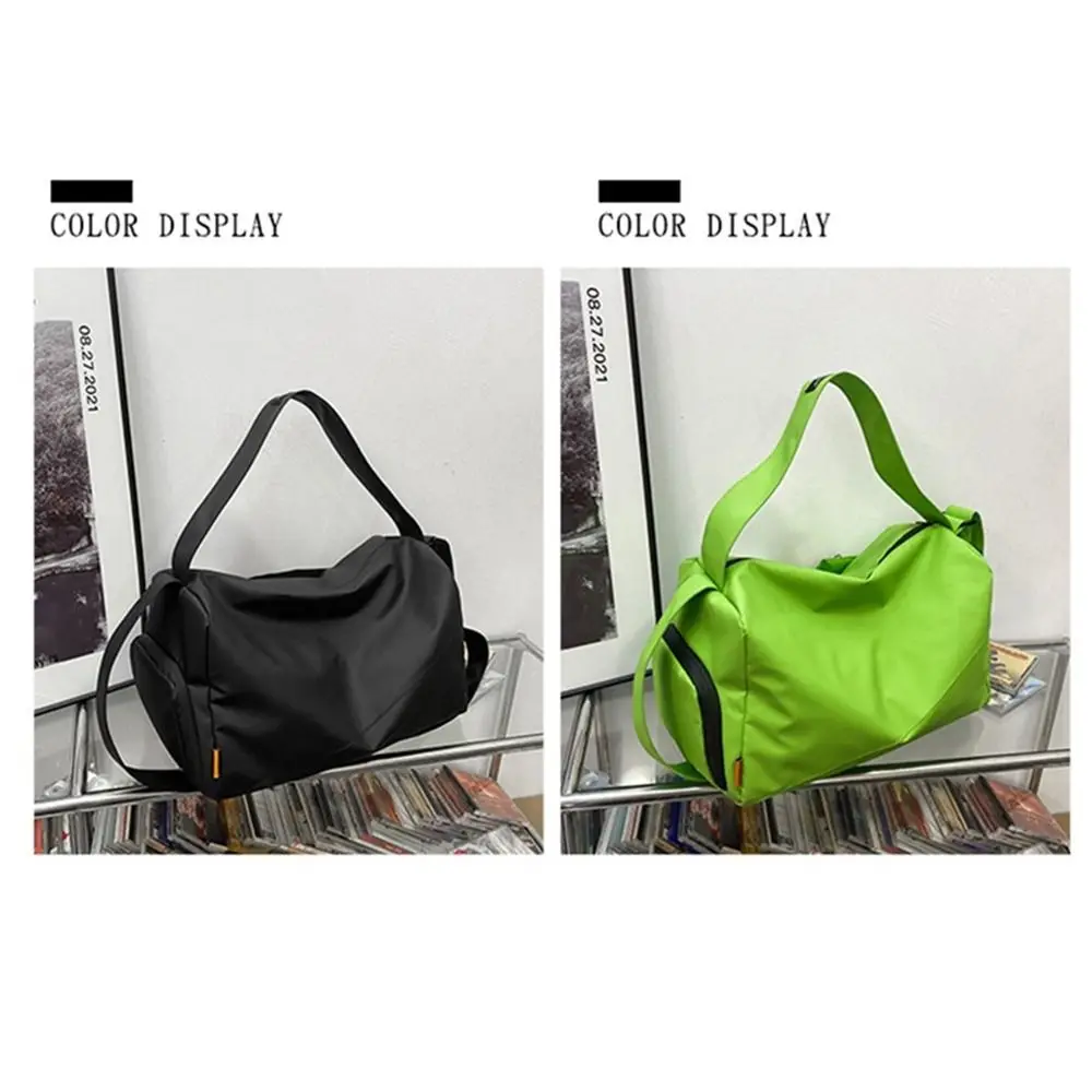 Large Capacity Sports Bags Lightweight Oxford Cloth Collapsible Handbag Wet and Dry Separation Waterproof Gym Tote Bags