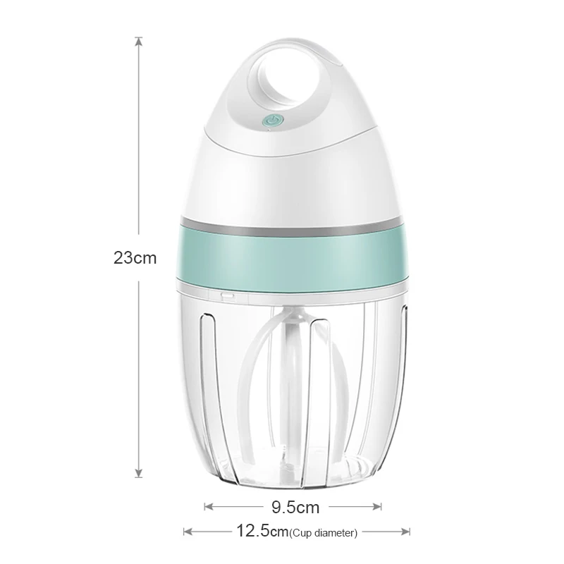900ML Electric Milk Frother Machine Household Food Mixer Kitchen Baking Cream Blender Egg Beater Strike Mixer Portable Blender 6