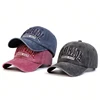 Unisex FLORIDA Letter Embroidery Wash Baseball Caps Spring and Autumn Outdoor Adjustable Casual Hats Sunscreen Hat 1