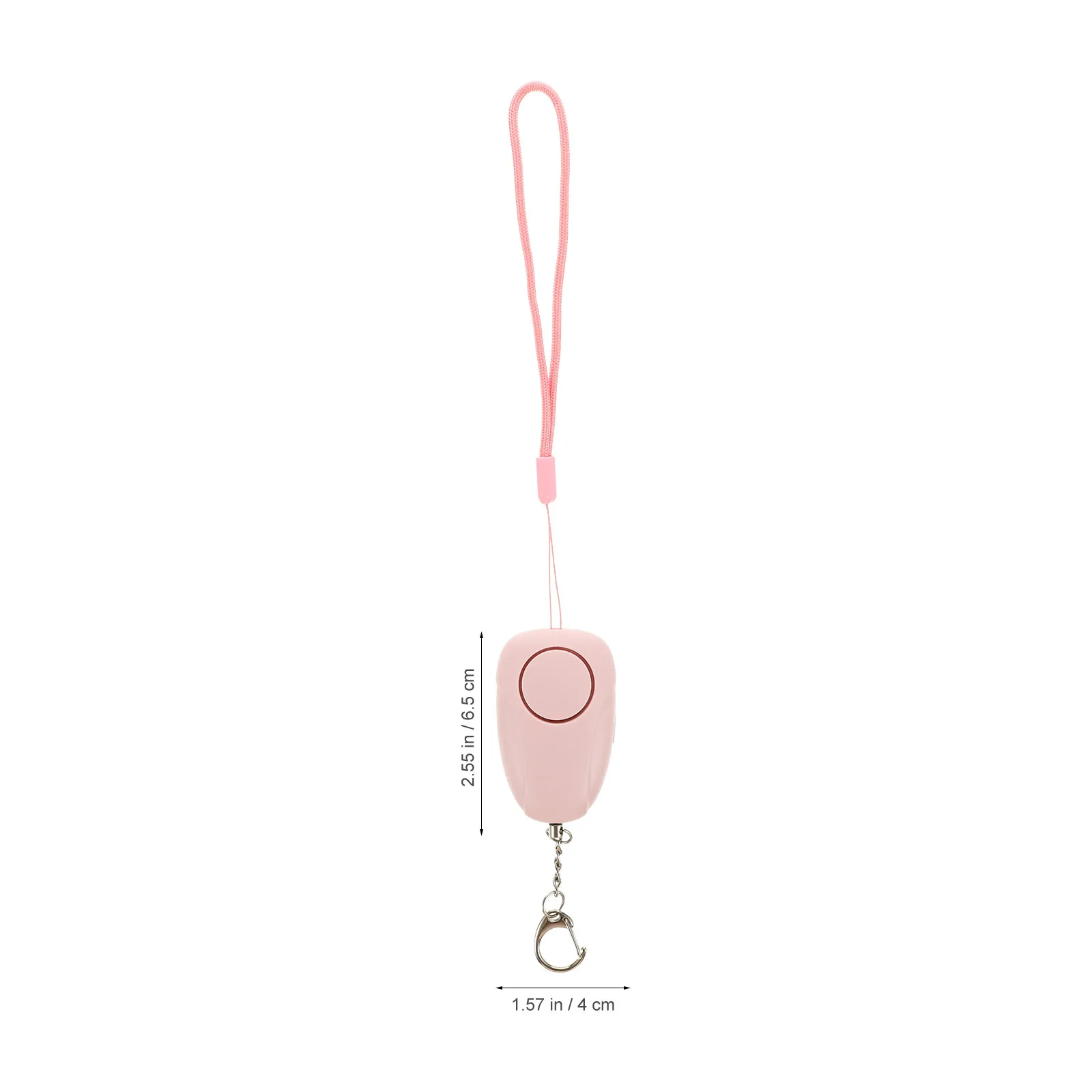 여성을 위한 120Db 개인 보안 경보기 밝은 LED 조명이 있는 비상 안전 경보음 개 하이킹에 이상적