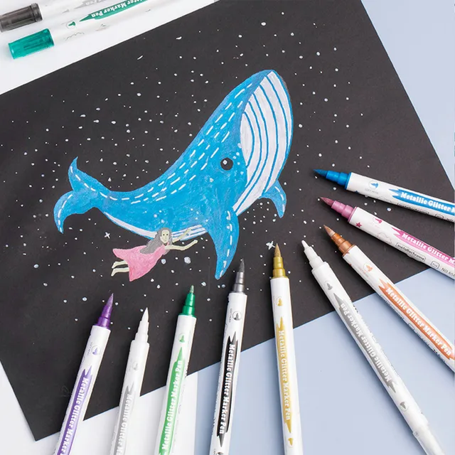 Dual Tip Metallic Markers 3
